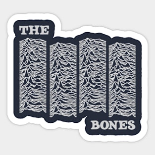 the bones Sticker